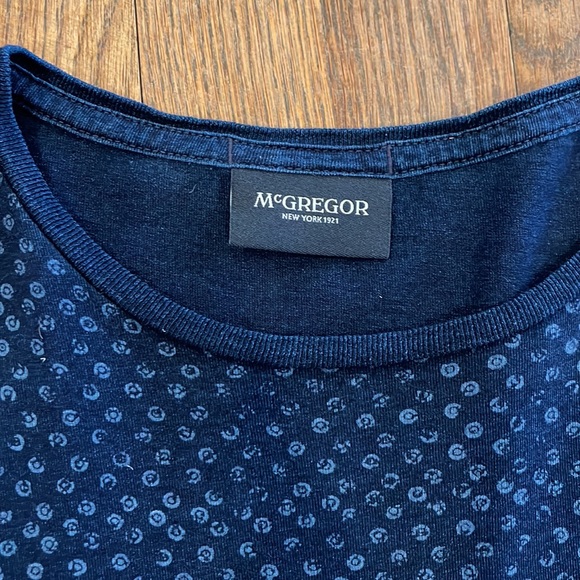 💕HP💕McGregor New York 1921 Navy printed men’s tshirt - Picture 4 of 8
